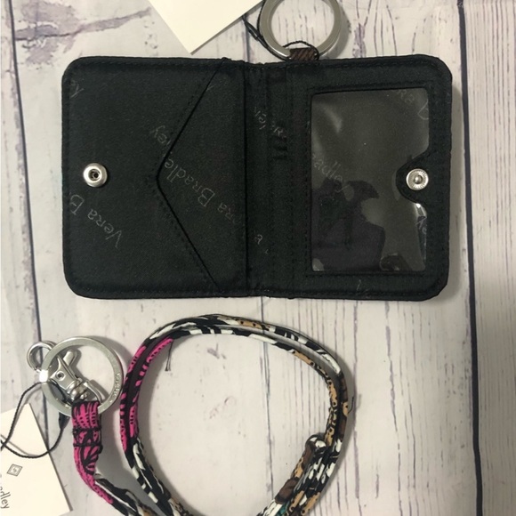 Vera Bradley ID wallet lanyard SET New - Picture 3 of 3